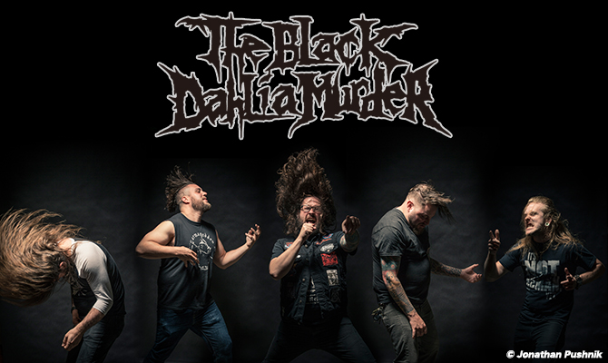 The Black Dahlia Murder photo by Jonathan Pushnik