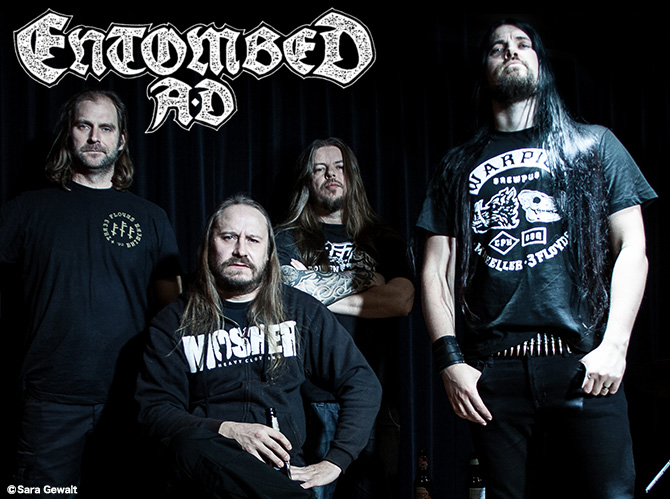 Entombed A.D. photo by Sara Gewalt