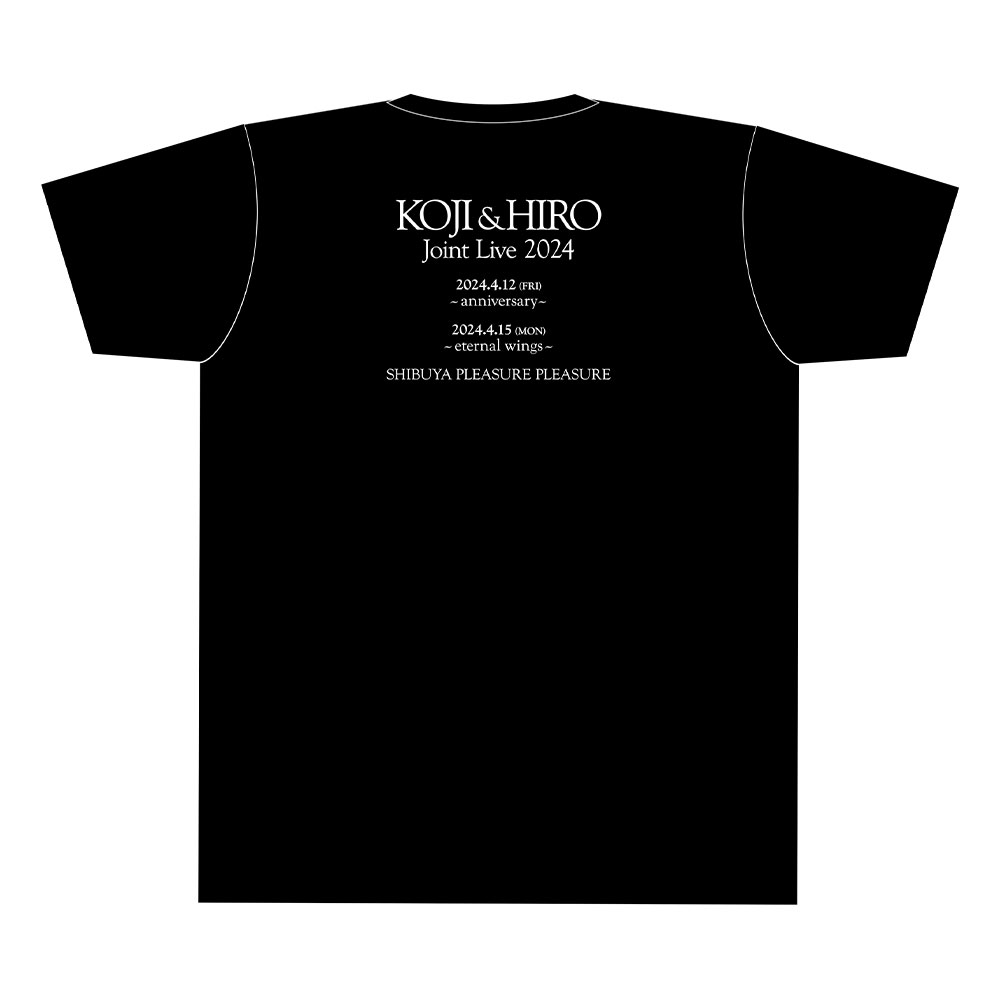 KOJI & HIRO Joint Live 2024 Tシャツ