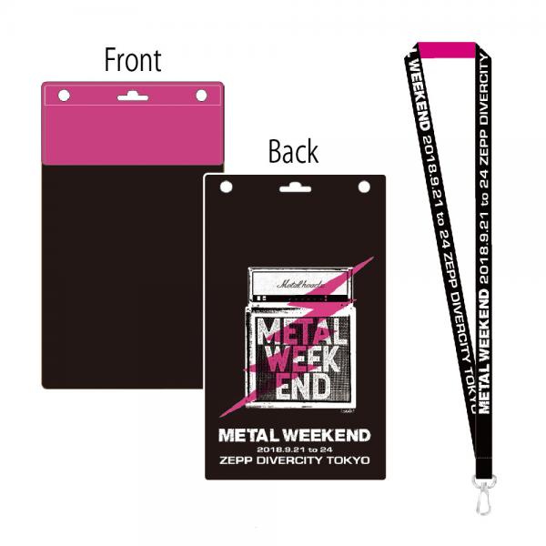 METAL WEEKEND チケットホルダー