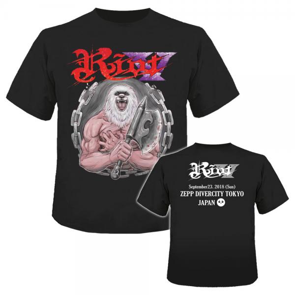 『METAL WEEKEND』RIOT Tシャツ (M/L)