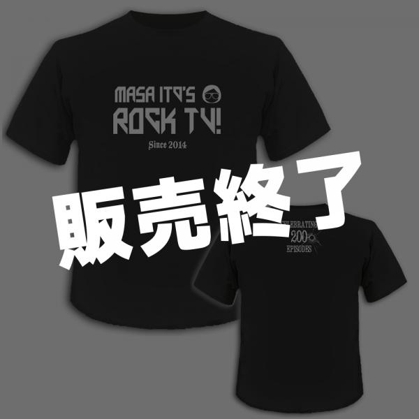 ロックTV!放送200回記念Tシャツ