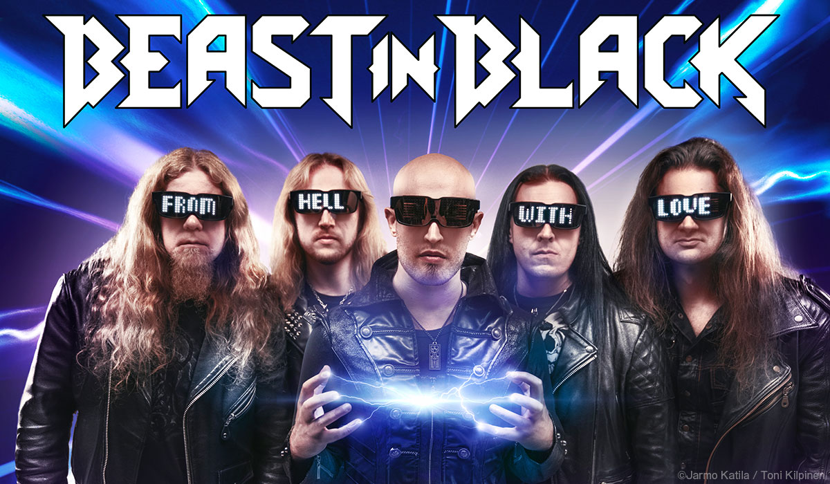 Beast In Black photo by Jarmo Katila/Toni Kilpinen