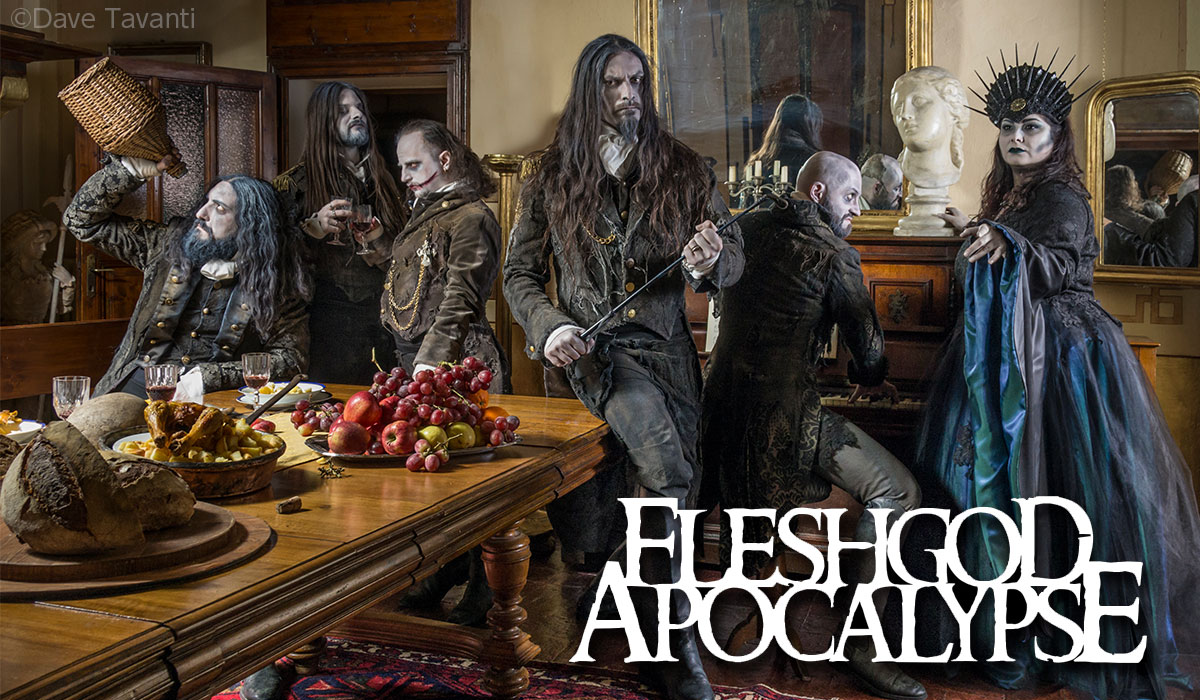 Fleshgod Apocalypse photo by Dave Tavanti