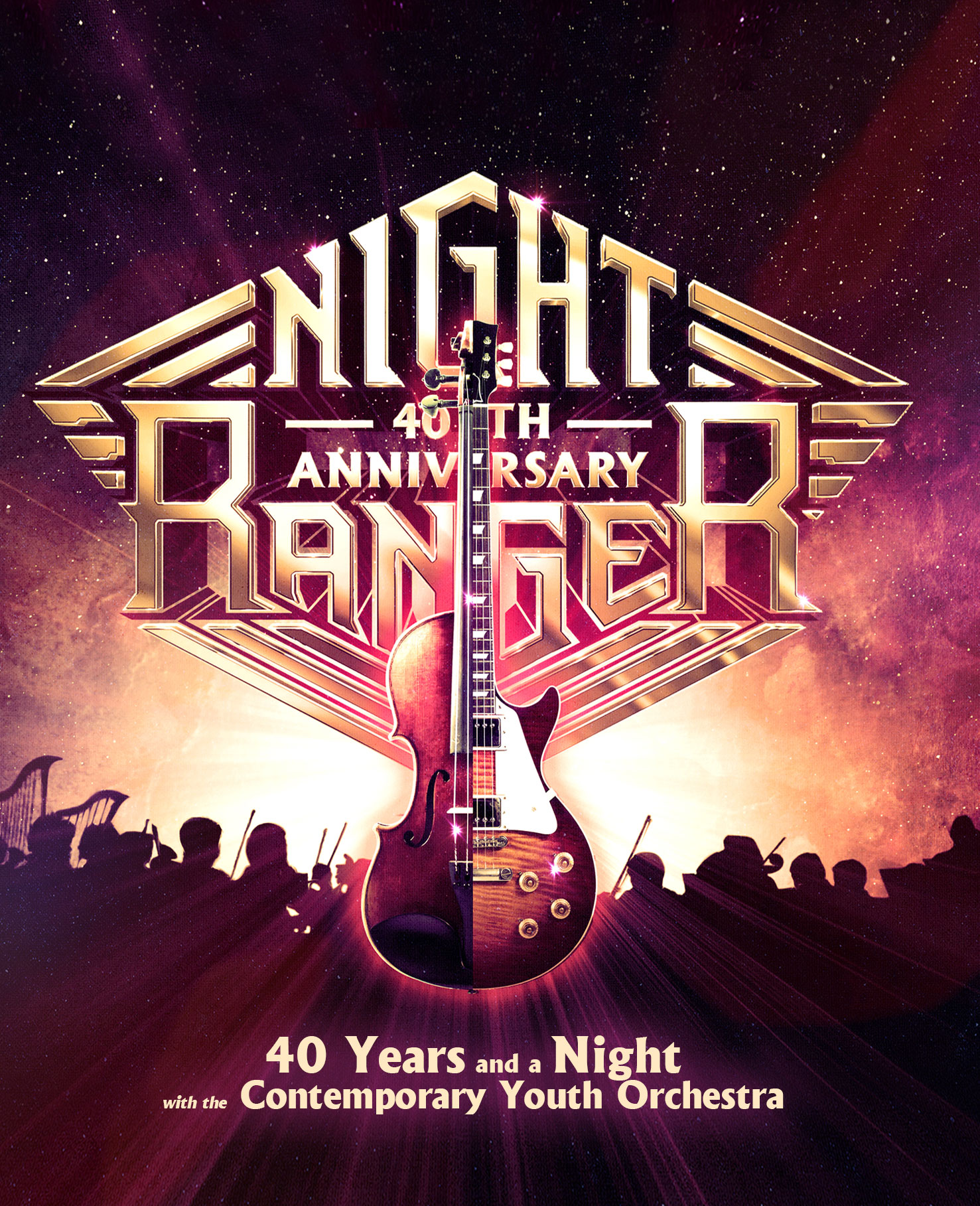 Night Ranger『 40 Years and a Night with the Contemporary Youth Orchestra 』  | ワードレコーズ・ダイレクト