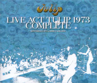 ワードレコーズ ダイレクト 通販限定特別価格 Live Act Tulip 1973 1979ボックス 9枚cd Dvd オールカラーブックレット