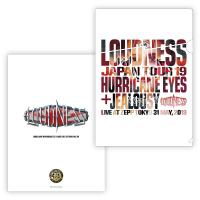 【ロックTV!限定特典】LOUDNESS JAPAN TOUR 19 HURRICANE EYES + JEALOUSY Live at Zepp Tokyo 31 May, 2019【30枚限定 直筆サイン入りクリアファイル+B2ポスター+2枚組CD+DVD】