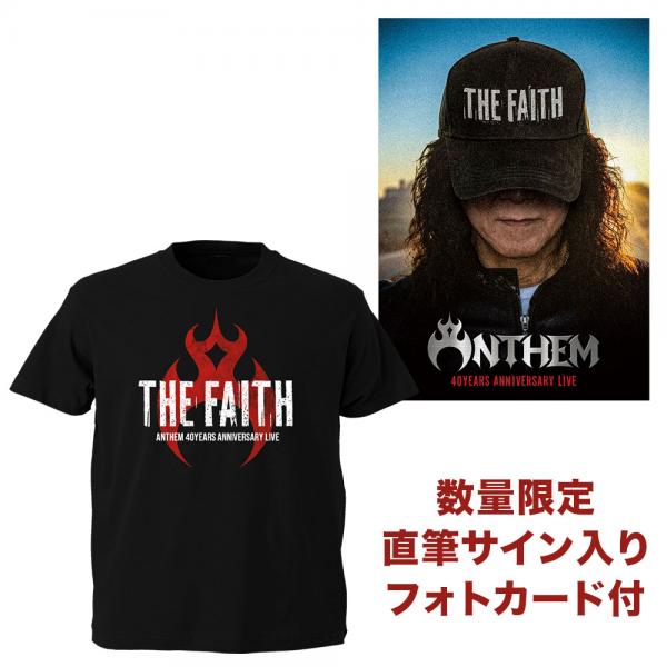 【予約受付中/通販限定】THE FAITH ANTHEM 40years Anniversary Live【2DVD+2CD+Tシャツ+メンバー全員直筆サインカード】