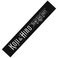 KOJI & HIRO Joint Live 2024 マフラータオル