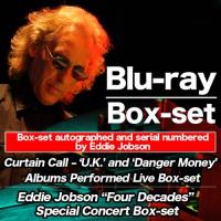 Eddie Jobson ~ Curtain Call - 'U.K.' and 'Danger Money'& Eddie Jobson "Four Decades" Special Concert【Blu-ray / 2 Box-set】