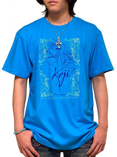 KOJI Blue Rose Tシャツ