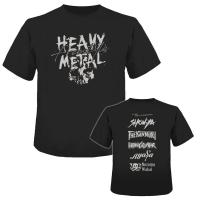 『HEAVY METAL鑑賞会』オフィシャル Tシャツ(S/M/L/XL)