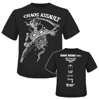 CHAOS ASSAULT Vol.1 オフィシャルTシャツ モノトーンTYPE B モノトーン (M/L/XL)