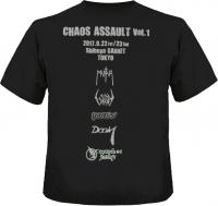 CHAOS ASSAULT Vol.1 オフィシャルTシャツ カラーTYPE A フルカラー (S/M/L)