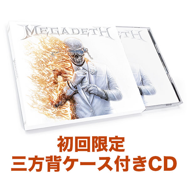 【予約受付中】Megadeth【初回限定盤 三方背ケース付きCD】
