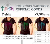 TRICK ツアー2013“METHOD” Tシャツ【レディースボディ(M/L)】