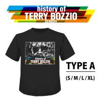 "History Of Terry Bozzio" Official T-Shirt TYPE A( S / M / L / XL )