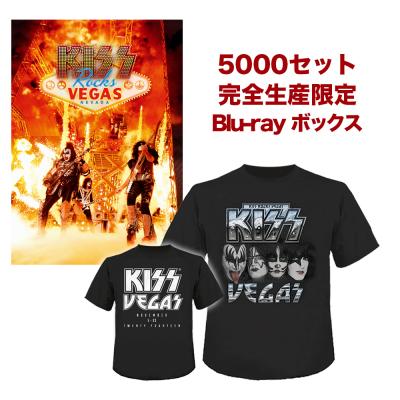 キッス・ロックス・ヴェガス【5000セット完全限定生産Blu-ray+2枚組CD+アコースティックCD+Tシャツ】